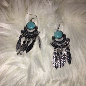 NWT!!! Ginasy Bohemian Spiral Dangle Earrings